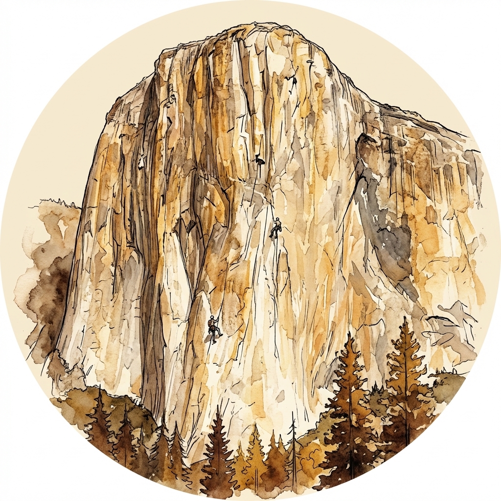 El Capitan Climb reading badge
