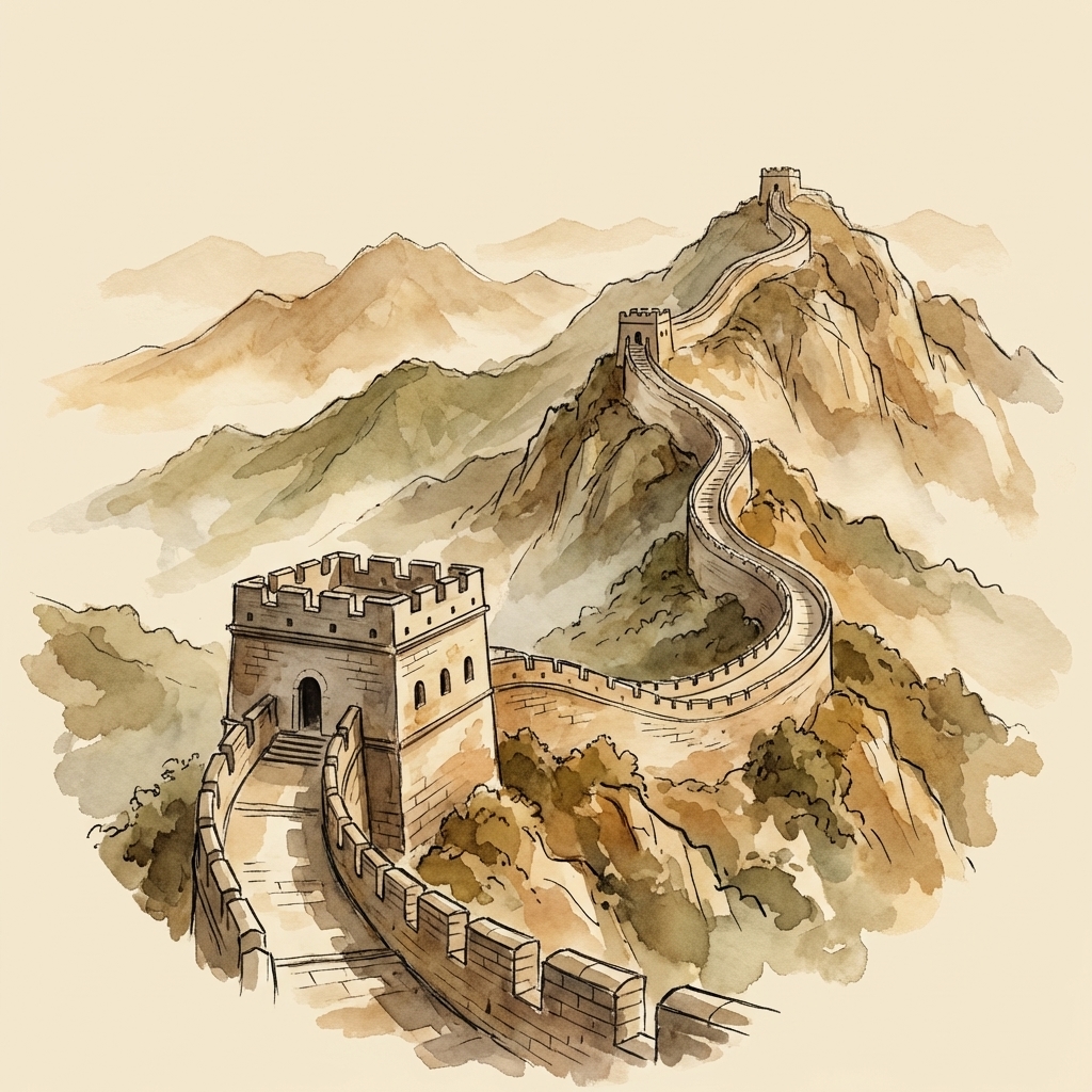 Great Wall Trek reading badge