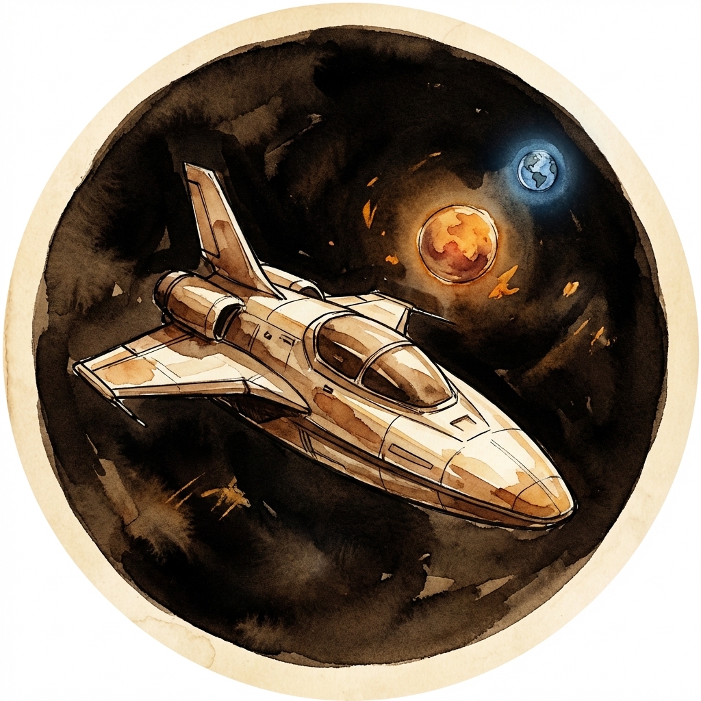 Mars Transfer reading badge